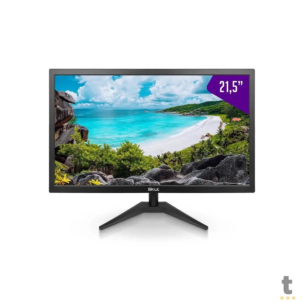 Monitor Led 21.5 Pols Skul Office Hdmi Vga 5ms - Sm2155Msy Truedata